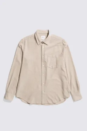 Chemise en laine Algot relaxed - Ecru